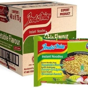 Indomie Έτοιμα Γεύματα Noodles με Γεύση Λαχανικά 75gr 40τμχ(κιβώτιο)