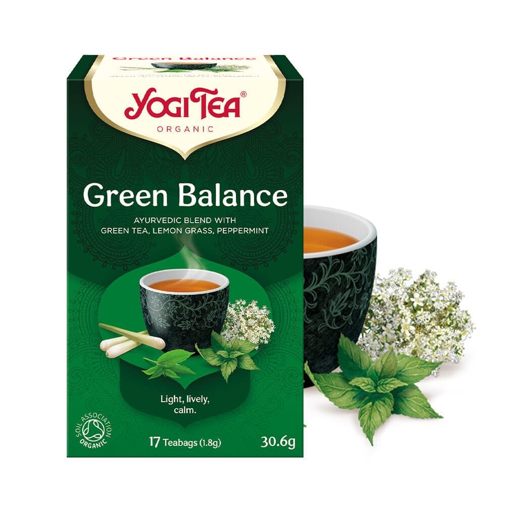 Yogi Tea Yogi tea Green Balance (πράσινη ισορροπία για το άγχος) 17φακ