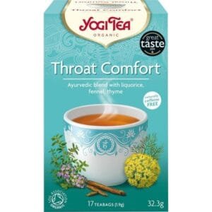 YogiTea  Yogi tea Throat Comfort (για τον πονόλαιμο) 17φακ