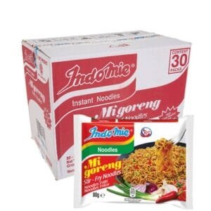 Indomie Έτοιμα Γεύματα Mi Goreng Noodles με Γεύση Fry Λαχανικά 80gr 40τμχ(κιβώτιο)