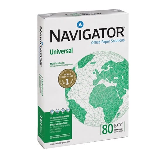 Navigator Universal Χαρτί Εκτύπωσης A3 80gr/m² 5x500 φύλλα