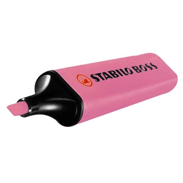 Μαρκαδόρος Υπογραμμίσεως Stabilo Boss Original 5mm Stabilo 70/24 - Ροζ - (10ΤΕΜ) - (60-12)