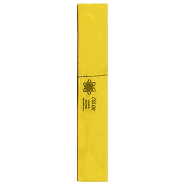 Χαρτί Γκοφρέ Χρώματα 2mx50cm JustNote 39100 - Κίτρινο - (10ΤΕΜ) - (19-80)