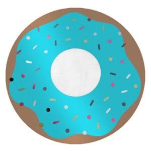Σουπλά Στρογγυλό Donut Φ38cm Homie 101912 - S1 - (1ΤΕΜ) - (81-892)