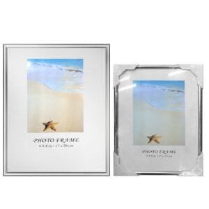 Κορνίζα Αλουμινίου Ασημί 15x20cm Homie 322050 - (1ΤΕΜ) - (12-2030)