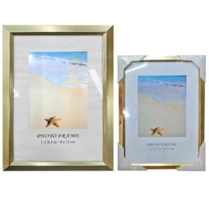 Κορνίζα Αλουμινίου Πλατιά Χρυσή 13x18cm Homie 322052 - (1ΤΕΜ) - (12-2032)