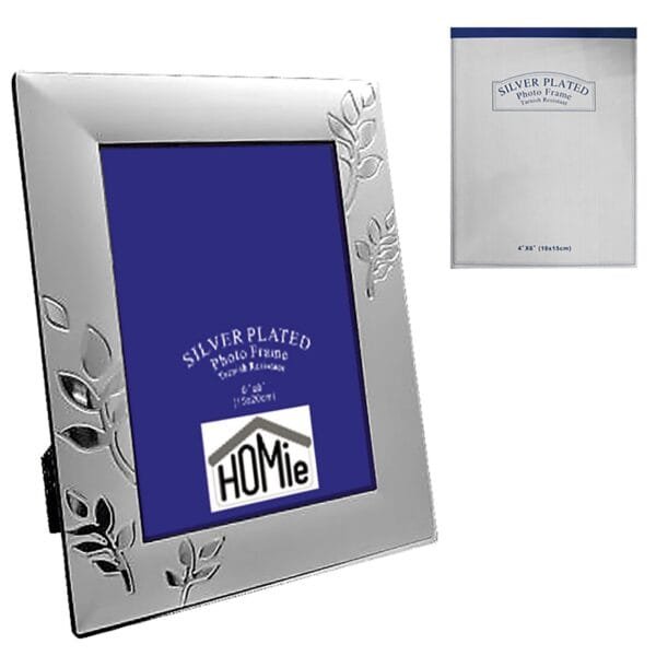 Κορνίζα Επάργυρη Κλαδιά 10x15cm Homie 32544 - (1ΤΕΜ) - (12-524)