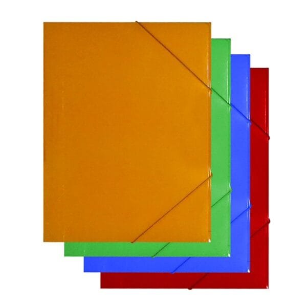 Ντοσιέ Χάρτινο Λάστιχο Α4 Α4 24x32cm JustNote 38129 - (12ΤΕΜ) - (18-109)