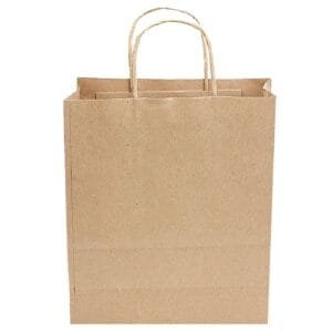 Τσάντα Δώρου Κραφτ 14x11x6cm 130gsm 14x11x6cm JustNote 39208 - (12ΤΕΜ) - (19-188)