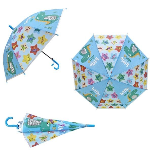Ομπρέλα Παιδική Δεινόσαυρος R48cm Φ84cm 4teen4ty 401327 - (1ΤΕΜ) - (20-1307)