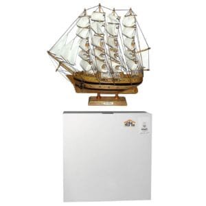 Καράβι Ξύλινο 50x45cm Homie 422894 - (1ΤΕΜ) - (22-2874)