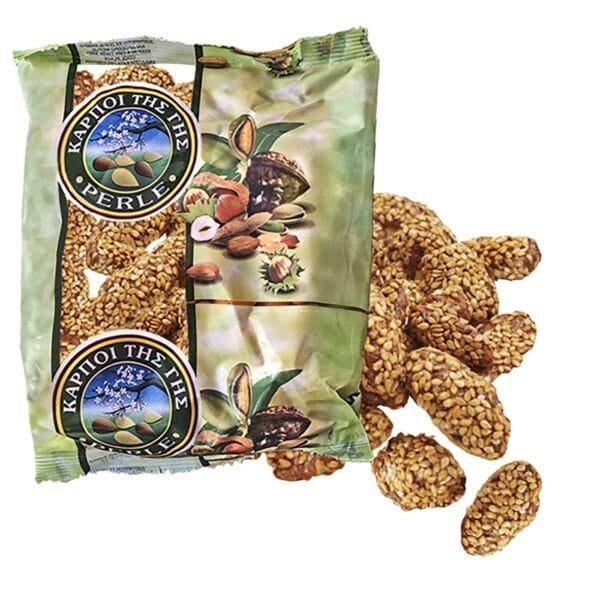 Καραμελωμένο Φυστίκι + Σησάμι 100g Perle - (1ΣΑΚ) - (24-51)