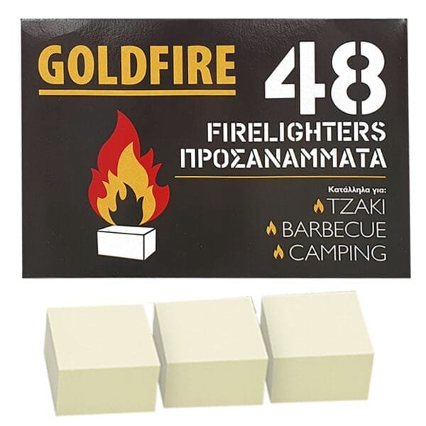 Προσάναμμα Λευκό Συσκ=48 Κύβοι 185gr Homie 5792 - (1ΣΥΣ) - (37-72)