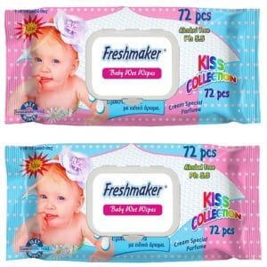 Υγρά Μωρομάντηλα Freshmaker με Καπάκι πακ=72τεμ 4teen4ty 25136 - (1ΠΑΚ) - (5-116)