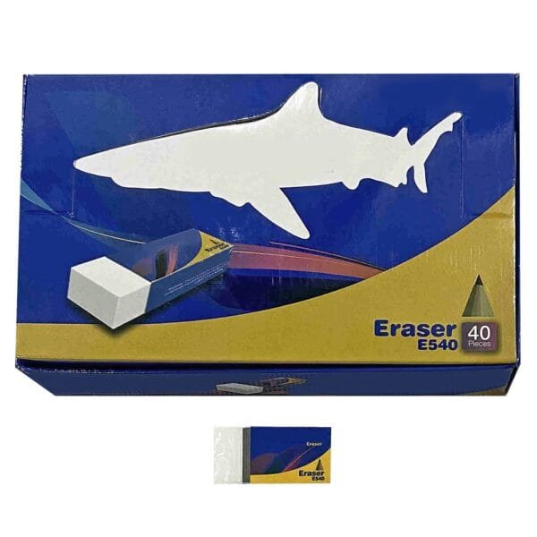 Γόμα Λευκή σετ=40τεμ 3,3x1,5cm JustNote 703183 - (1ΣΕΤ) - (50-3163)