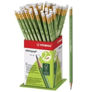 Μολύβι Γόμα Stabilo πακ=60τεμ Stabilo - (1ΠΑΚ) - (60-314)