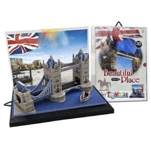 Μικρό Παζλ 3d Γέφυρα του Λονδίνου 33 τεμ 16x23cm ToyMarkt 891565 - (1ΤΕΜ) - (69-1545)