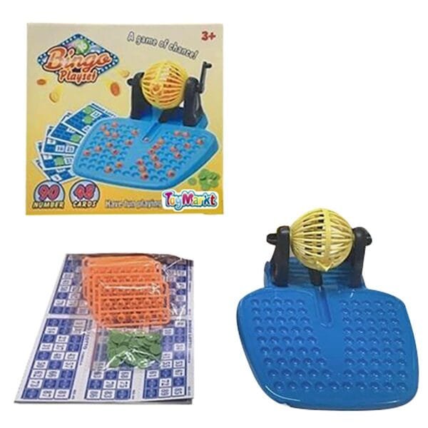 Bingo με Καρτέλες & Νούμερα 24x23x10cm ToyMarkt 891748 - (1ΤΕΜ) - (69-1728)