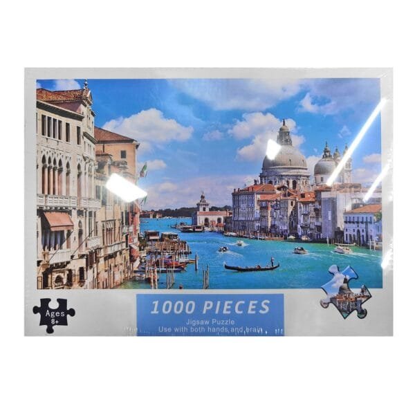 Παζλ 1000 τεμ Βενετία Κουτί= 29x21x5cm, Παζλ= 75x50cm ToyMarkt 891893 - (1ΤΕΜ) - (69-1873)