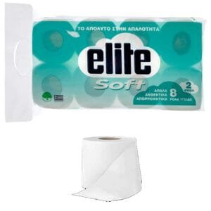 Χαρτί Υγείας Daily Soft 8τεμ Μήκος Ρολού:19,7m 65gr Daily - (9ΠΑΚ) - (7-60)