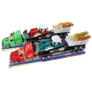 Νταλίκα Friction με Τρακτέρ & ζώα 43x13x8cm ToyMarkt 902290 - (1ΤΕΜ) - (70-2270)