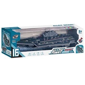Αεροπλανοφόρο 23cm Friction με φως + ήχο 27x9x6cm ToyMarkt 902293 - (1ΤΕΜ) - (70-2273)
