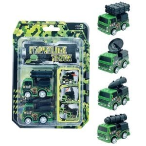 Στρατωτικά Οχήματα Pull Back σε Καρτέλα 14x20x3cm ToyMarkt 902302 - (1ΤΕΜ) - (70-2282)