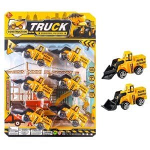 Καρτέλα 6 Δομικά Pull Back 21x30x3cm ToyMarkt 902331 - (1ΤΕΜ) - (70-2311)