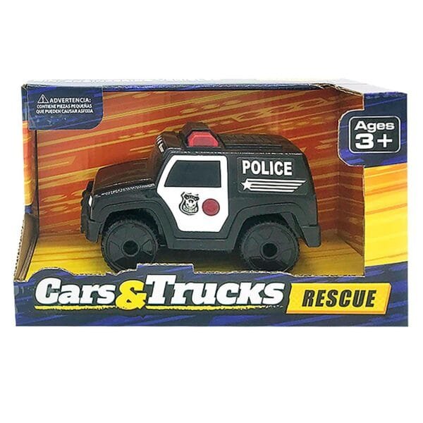 Οχημα Police Friction με φως + ήχο 20x12x8cm ToyMarkt 902359 - (1ΤΕΜ) - (70-2339)