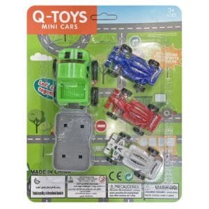 Καρτέλα Mini Cars Pull Back 16x23x5cm ToyMarkt 902362 - (1ΤΕΜ) - (70-2342)