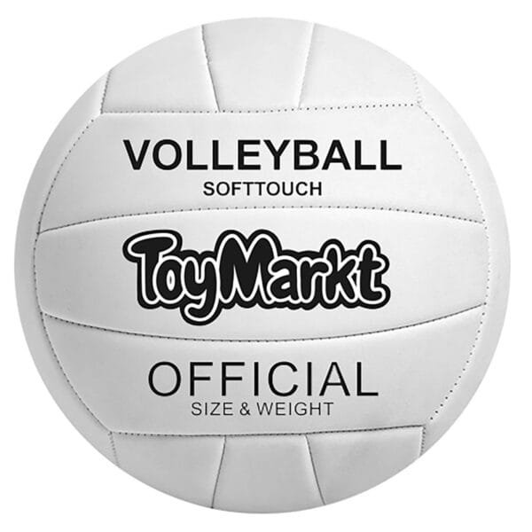 Μπάλα Βόλευ Λευκή Νο5 260g ToyMarkt 913053 - (1ΤΕΜ) - (71-3033)