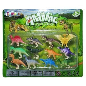 Καρτέλα Δεινοσαυράκια 25x21cm ToyMarkt 913084 - (1ΤΕΜ) - (71-3064)