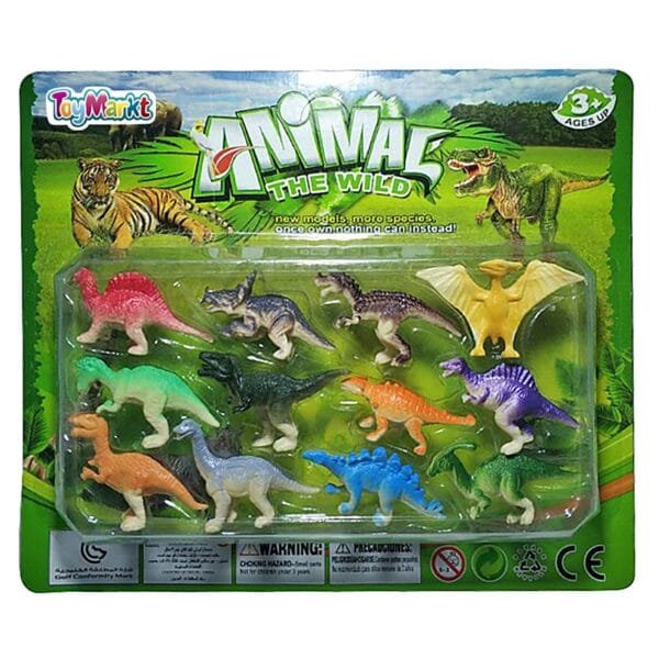 Καρτέλα Δεινοσαυράκια 25x21cm ToyMarkt 913084 - (1ΤΕΜ) - (71-3064)