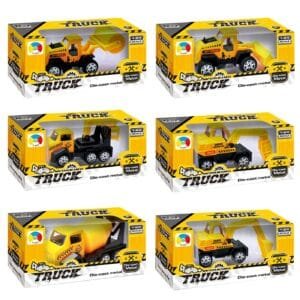 Δομικό Όχημα Free Wheels Μεταλλικό 11x4x5cm ToyMarkt 913086 - (1ΤΕΜ) - (71-3066)