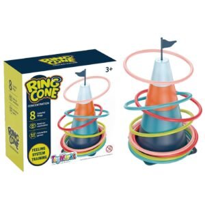 Ρίψη Δίσκων με Βάση Κώνο 16x16x7cm ToyMarkt 913198 - (1ΤΕΜ) - (71-3178)