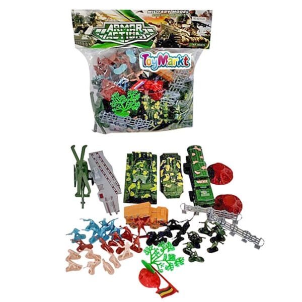 Στρατιωτάκια σε Σακουλάκι Armor Action a 25x27x7cm ToyMarkt 913256 - (1ΤΕΜ) - (71-3236)