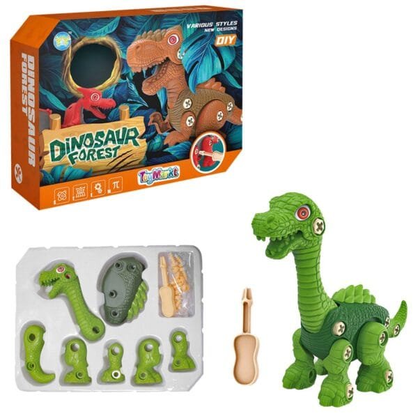Δεινόσαυρος diy Brachiosaurus 25x19x7cm ToyMarkt 913286 - (1ΤΕΜ) - (71-3266)
