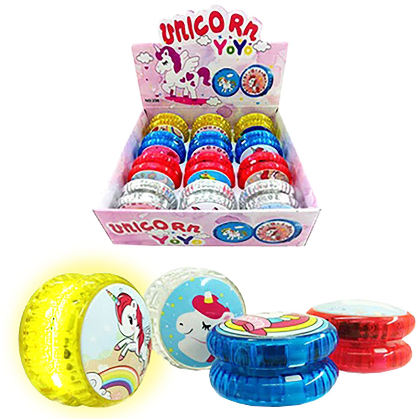 Γιογιό με φως Μονόκεροι ø5,5cm ToyMarkt 913377 - (12ΤΕΜ) - (71-3357)