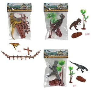 Σετ Δεινόσαυρος σε Σακουλάκι 15x23cm ToyMarkt 913389 - (1ΤΕΜ) - (71-3369)