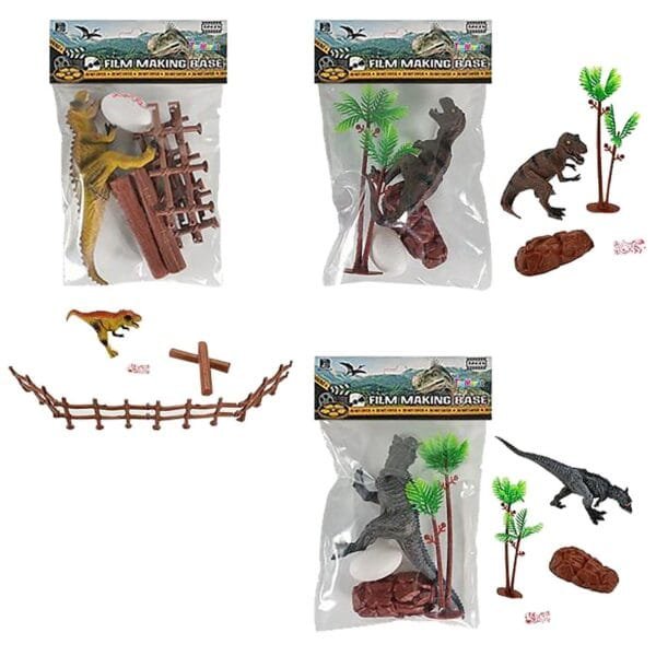 Σετ Δεινόσαυρος σε Σακουλάκι 15x23cm ToyMarkt 913389 - (1ΤΕΜ) - (71-3369)
