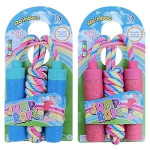 Σχοινάκι Jump Rope 2m Rainbow 12x26x3cm ToyMarkt 913424 - (1ΤΕΜ) - (71-3404)