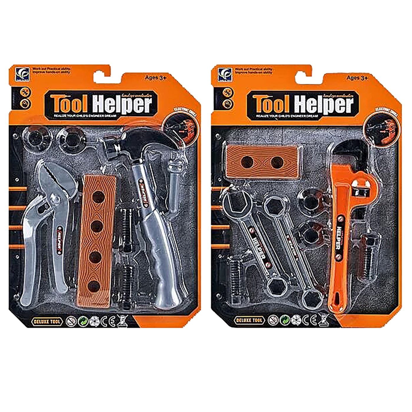 Εργαλεία 8 τεμ Μικρή Καρτέλα 32x23cm ToyMarkt 913452 - Τυχαίο-Χρώμα-Σχέδιο-Επιλογή - (1ΤΕΜ) - (71-3432)