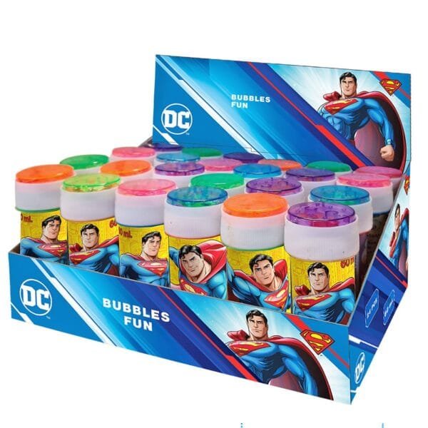Σαπουνόφουσκες Superman 60ml Warner Bros - (24ΤΕΜ) - (71-3466)