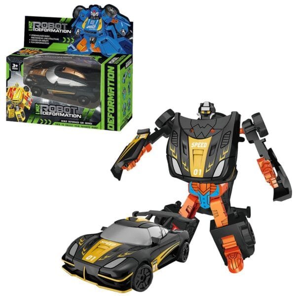 Robot-Oxhma 2 σε 1 σε Κουτί 15x15x6cm ToyMarkt 913545 - (1ΤΕΜ) - (71-3525)