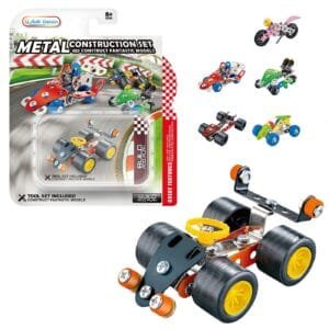 Φόρμουλα Συναρμολογούμενη Free Wheels Καρτέλα 14x16x3cm ToyMarkt 913549 - (1ΤΕΜ) - (71-3529)
