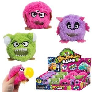 Stress Ball Τερατάκι 10x8x8cm Ανοιχτό Κουτί 12 Τεμαχίων 29x23x21cm ToyMarkt 913574 - (1ΚΥΤ) - (71-3554)