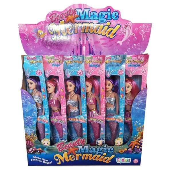 Κούκλα Γοργόνα σε Κουτί Μικρό 9x36cm ToyMarkt 922047 - (1ΤΕΜ) - (72-2027)