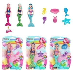 Γοργόνα 17cm σε Καρτέλα 15x23x3cm ToyMarkt 922087 - (1ΤΕΜ) - (72-2067)