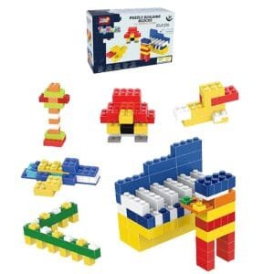 Κουτί 400 τεμ Τουβλάκια 22x15χ8cm ToyMarkt 95421 - (1ΤΕΜ) - (75-401)