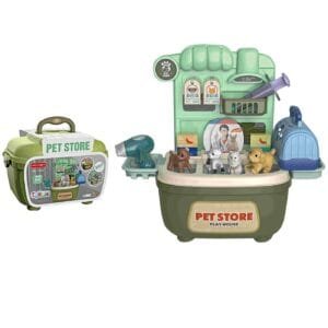 Pet Store Βαλιτσάκι 22 τεμ 19x13x12cm ToyMarkt 971178 - (1ΤΕΜ) - (77-1158)